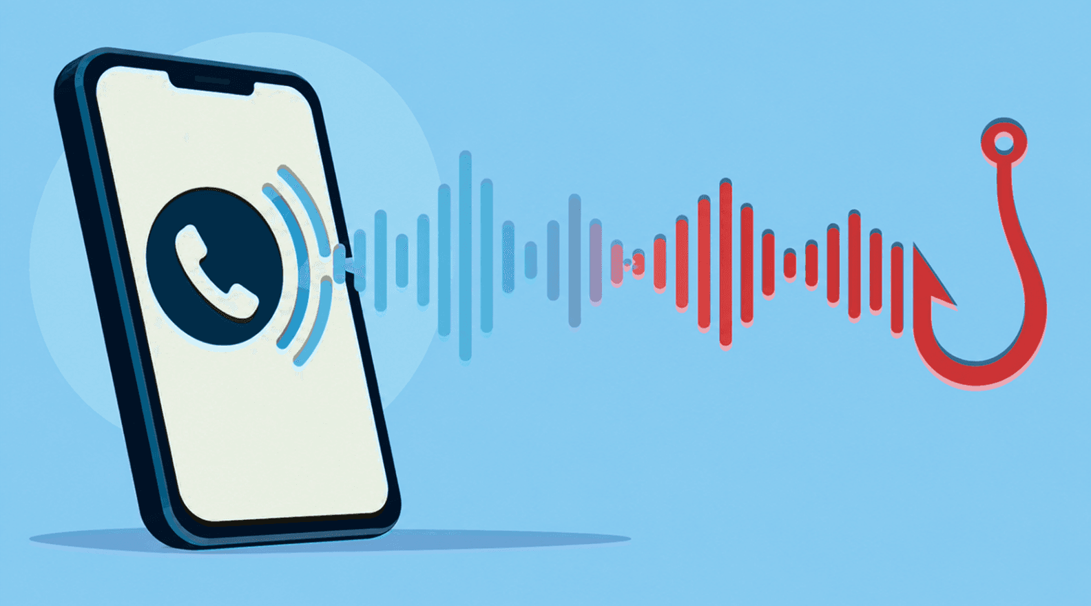 AI voice clone scam call creating urgency and pressure