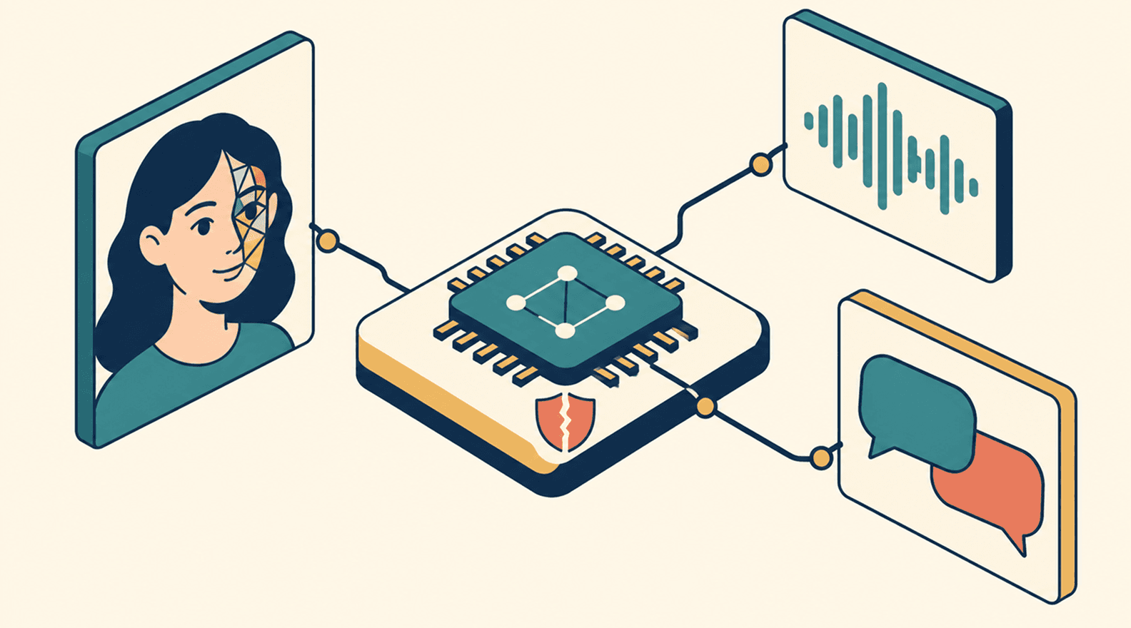 AI-generated content used in modern online fraud