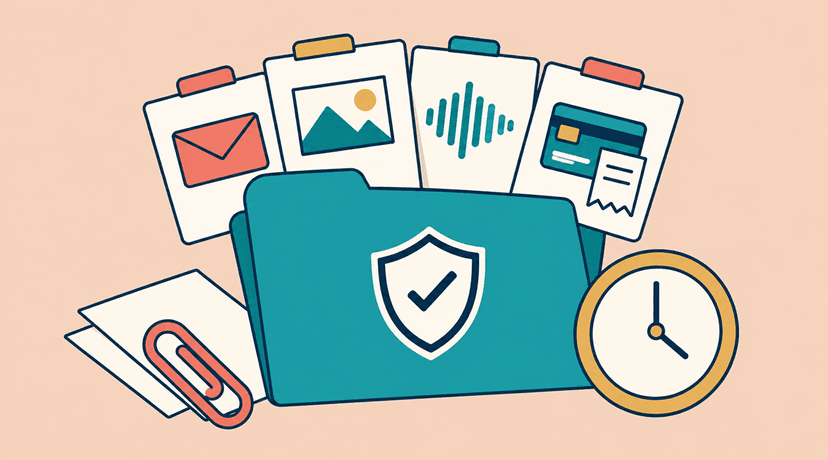Evidence checklist for an AI scam or phishing case